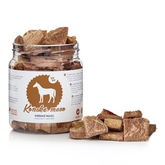Raw Raw pamlsky mrazem sušené Koňské maso 80g