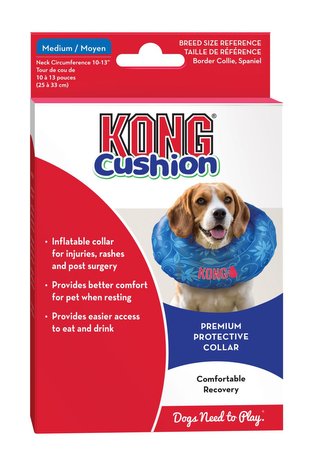 Kong Cushion ochranný límec pro psy vel. M - obvod krku 33 - 46cm