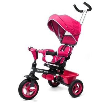 Dětská tříkolka Baby Mix RIDER 360° růžová