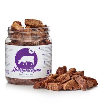 Raw Raw pamlsky mrazem sušená Hovězí slezina 70g