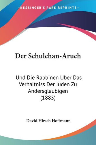 Der Schulchan-Aruch