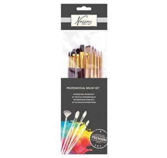 Štětce malířské profesionální sada 10 ks Štětce malířské profesionální sada 10 ks