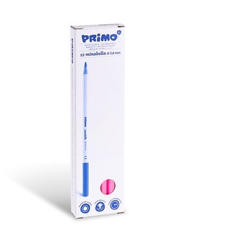 Pastelka šestihranná PRIMO MINABELLA, tuha Ø 3.8mm, balení (12ks), růžová
