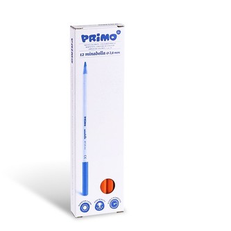 Pastelka šestihranná PRIMO MINABELLA, tuha Ø 3.8mm, balení (12ks), sv. oranžová