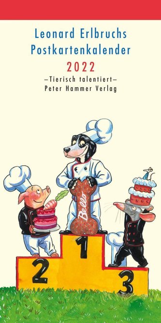 Leonard Erlbruchs Postkartenkalender 2022