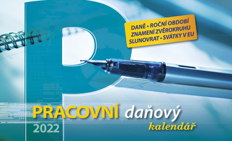 Kalendář 2022 - Pracovní daňový kalendář, stolní