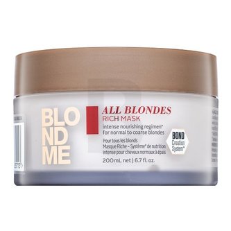 Schwarzkopf Professional Vyživující maska pro normální a silné blond vlasy All Blondes (Rich Mask) Objem 200 ml woman