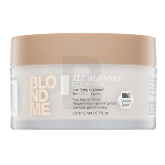 Schwarzkopf Professional Detoxikační a čisticí maska pro blond vlasy All Blondes (Detox Mask) Objem 200 ml woman