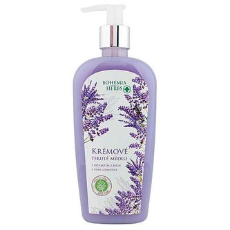 Bohemia Gifts Krémové tekuté mýdlo 300 ml - levandule