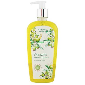 Bohemia Gifts Olejové tekuté mýdlo 300 ml - oliva