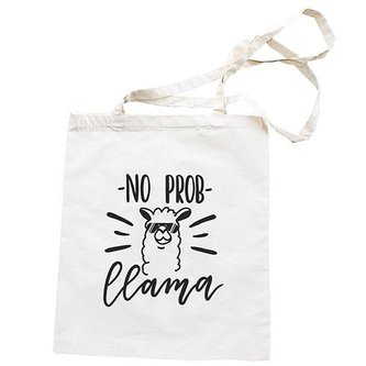 Bohemia Gifts Látková taška 40 x 33 cm - Llama