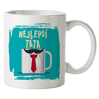 Bohemia Gifts Keramický hrnek 350 ml - nejlepší táta