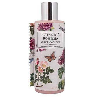 Bohemia Gifts Botanica Bohemia sprchový gel 200 ml - šípky a růže
