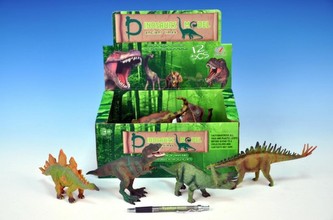 Dinosaurus plast 15-18cm 6 druhů 12ks v DBX - 1 kus