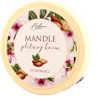 Bohemia Gifts Zvláčňující pleťový krém 200 ml - mandle