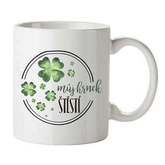 Bohemia Gifts Keramický hrnek 350 ml - pro štěstí