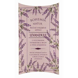 Bohemia Gifts Ručně vyráběné toaletní mýdlo 100 g - levandule