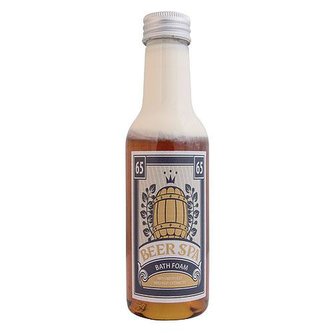 Bohemia Gifts Beer Spa premium pivní koupelová pěna 200 ml - tmavá