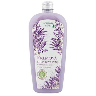 Bohemia Gifts Krémová pěna do koupele 500 ml - levandule