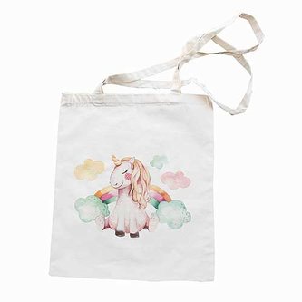 Bohemia Gifts Látková taška pro děti 40 x 33 cm - jednorožec