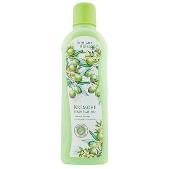 Bohemia Gifts Tekuté mýdlo 1000 ml náhradní náplň - oliva