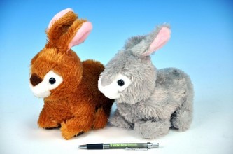 Zajíc/Zajíček plyš 22cm asst 2 barvy od 0 měsíců