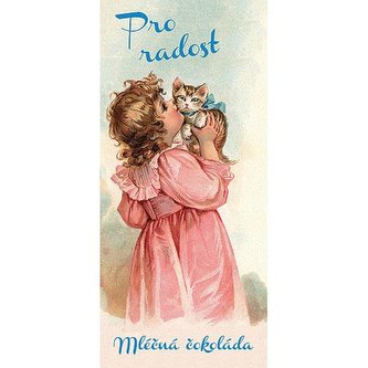 Bohemia Gifts Dárková mléčná čokoláda 100 g - pro radost