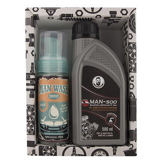 Bohemia Gifts Kosmetická sada pro muže - sprchový gel 500 ml a pěna 150 ml