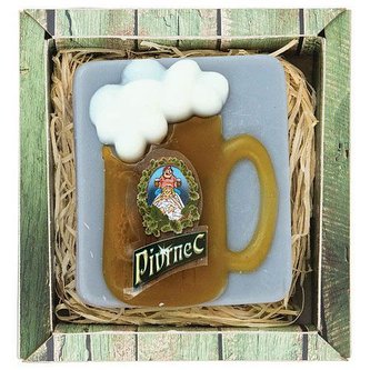 Bohemia Gifts Pivrnec pivní tvarované mýdlo 85 g - půllitr