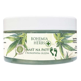 Bohemia Gifts Bylinná konopná mast na paty 100 ml