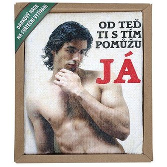 Bohemia Gifts Dárkový hadr na sváteční vytírání - od teď ti s tím pomůžu JÁ