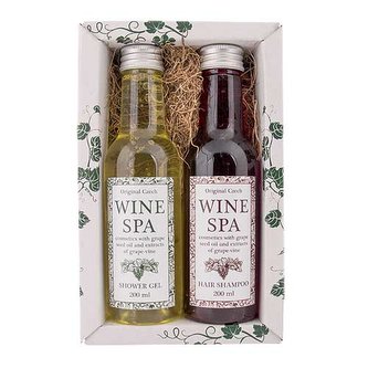 Bohemia Gifts Kosmetika Wine Spa – gel 200 ml a šampon 200 ml