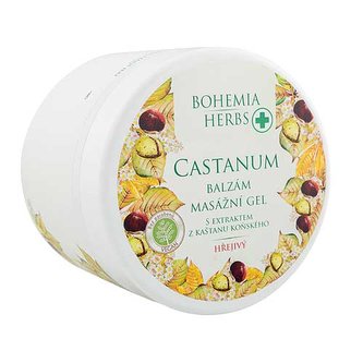Bohemia Gifts Masážní gel koňský kaštan 600 ml – hřejivý