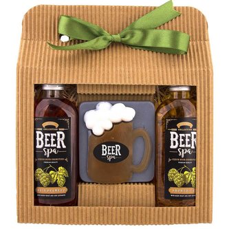 Bohemia Gifts Sada Beer Spa – gel 100 ml, mýdlo 85 g a šampon 100 ml