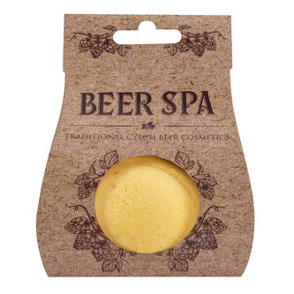Bohemia Gifts Beer Spa pěnivá koule do koupele 100 g - pivo