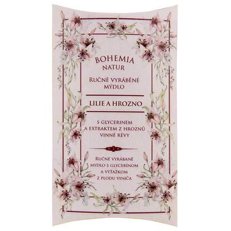 Bohemia Gifts Ručně vyráběné toaletní mýdlo 100 g – vinná réva