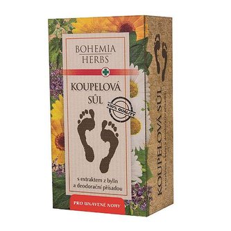 Bohemia Gifts Bylinná koupelová sůl na nohy 200 g