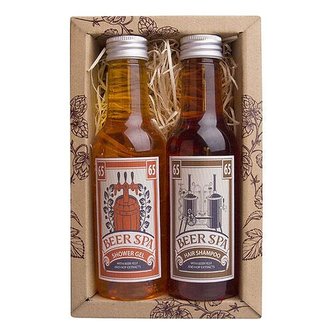 Bohemia Gifts Beer Spa sada – sprchový gel 200 ml a šampon 200 ml