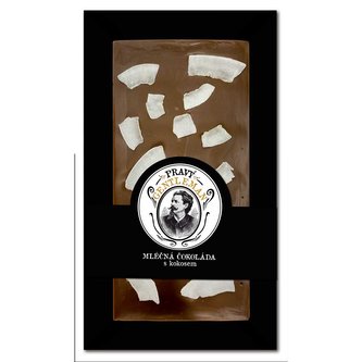 Bohemia Gifts Mléčná sypaná čokoláda 80 g pro Gentlemana