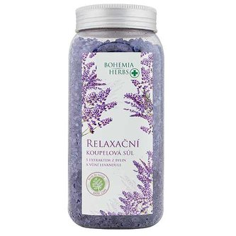 Bohemia Gifts Sůl do koupele 900 g - levandule