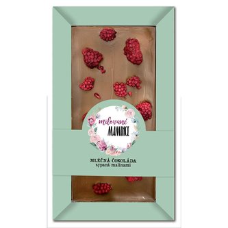 Bohemia Gifts Ručně vyráběná sypaná čokoláda 80 g – milované mamince