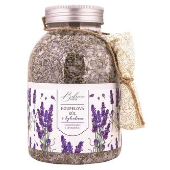 Koupelová sůl s bylinkami 1200 g - Uklidňující s levandulí