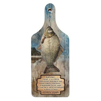 Bohemia Gifts Dekorační kuchyňské prkénko pro rybáře