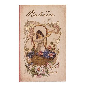 Dárková sada malá kniha - Babička (sprchový gel, olejová lázeň)