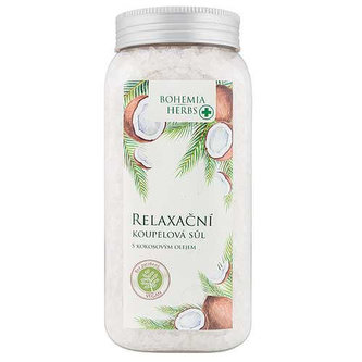 Bohemia Gifts Sůl do koupele 900 g s kokosovým olejem