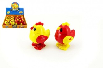 Kuřátko na klíček plast 9cm, 4 barvy - 1 kus