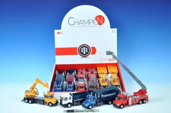 Auto nákladní kov 15cm asst 7 druhů