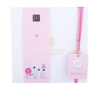 Rituals The Ritual Of Sakura tělový peeling 125 g + sprchová pěna 200 ml + tělový krém 70 ml + mýdlo na ruce 300 ml