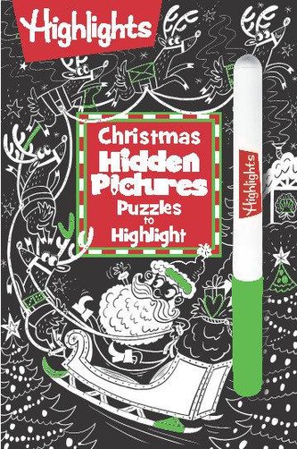 Christmas Hidden Pictures Puzzles to Highlight