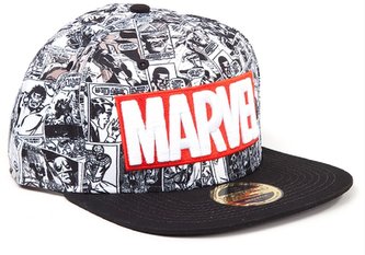 Čepice snapback - kšiltovka Marvel: Classis Logo (nastavitelná)